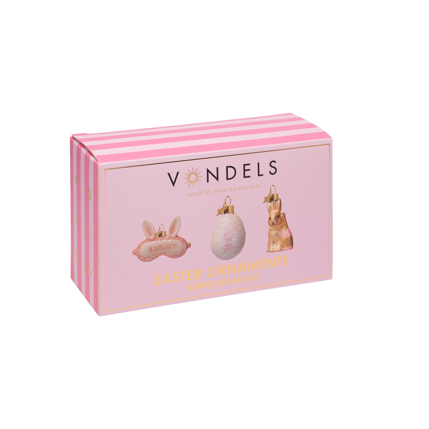 Vondels Glasornament Easter Set Bunny Breakfast w/Box 7cm