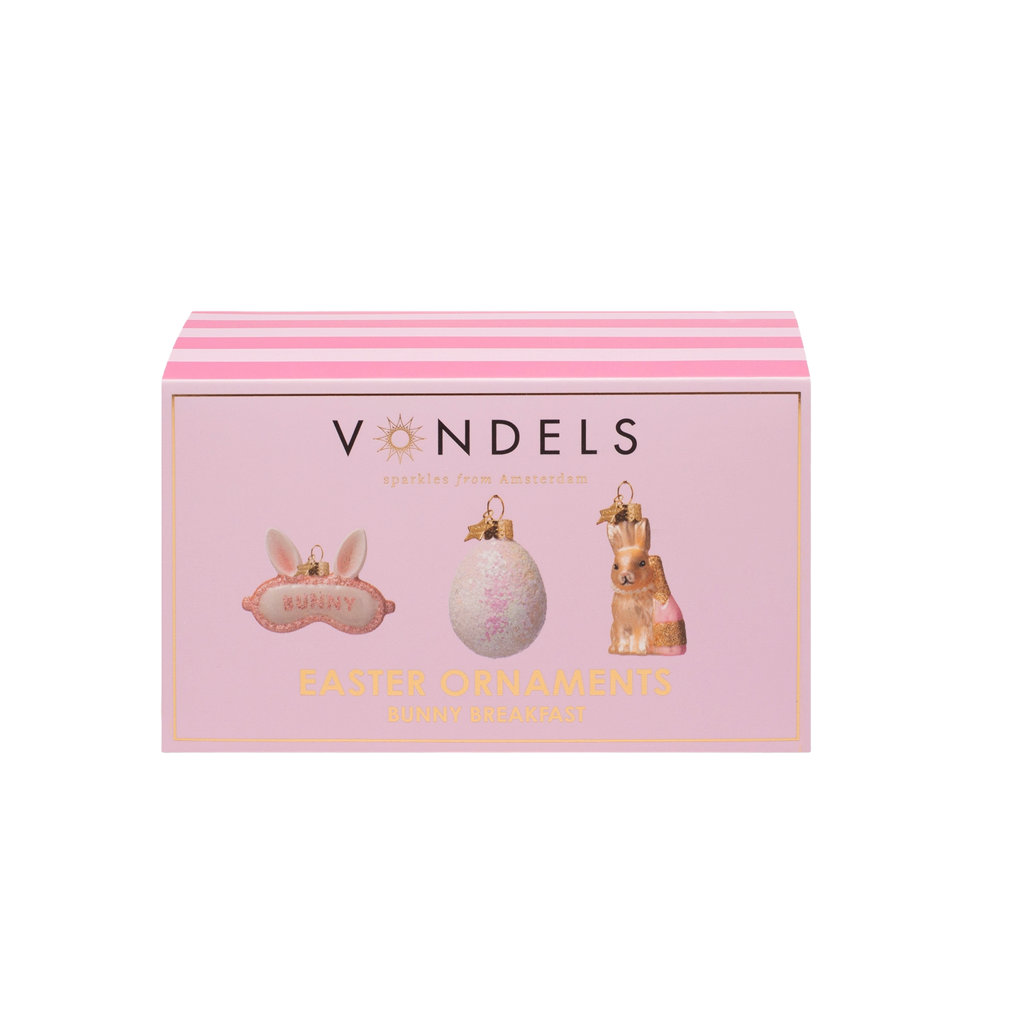 Vondels Glasornament Easter Set Bunny Breakfast w/Box 7cm