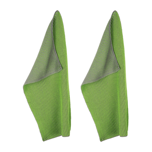 PAD Spültücher "Twist" 2er Set, Farbe Green