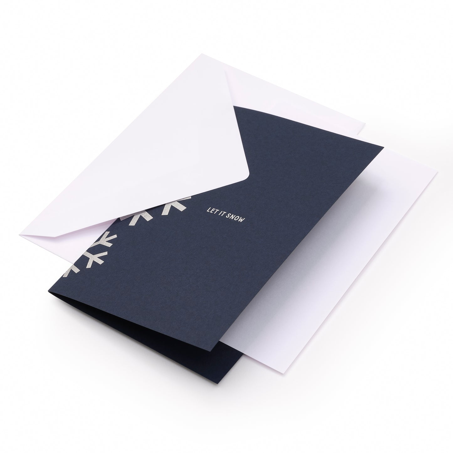 Bethge Weihnachtskarte Let it Snow