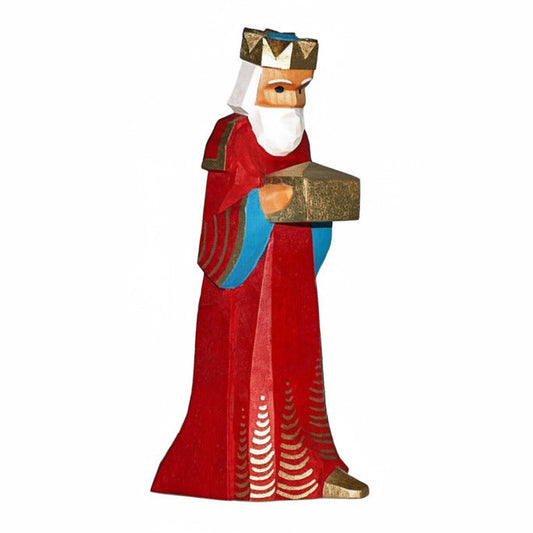 Lotte Sievers-Hahn Krippenfiguren 12cm, König, rot, 12 cm (Typ 1)