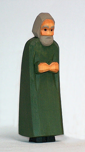 Lotte Sievers-Hahn Krippenfiguren 12cm, Hirte grün