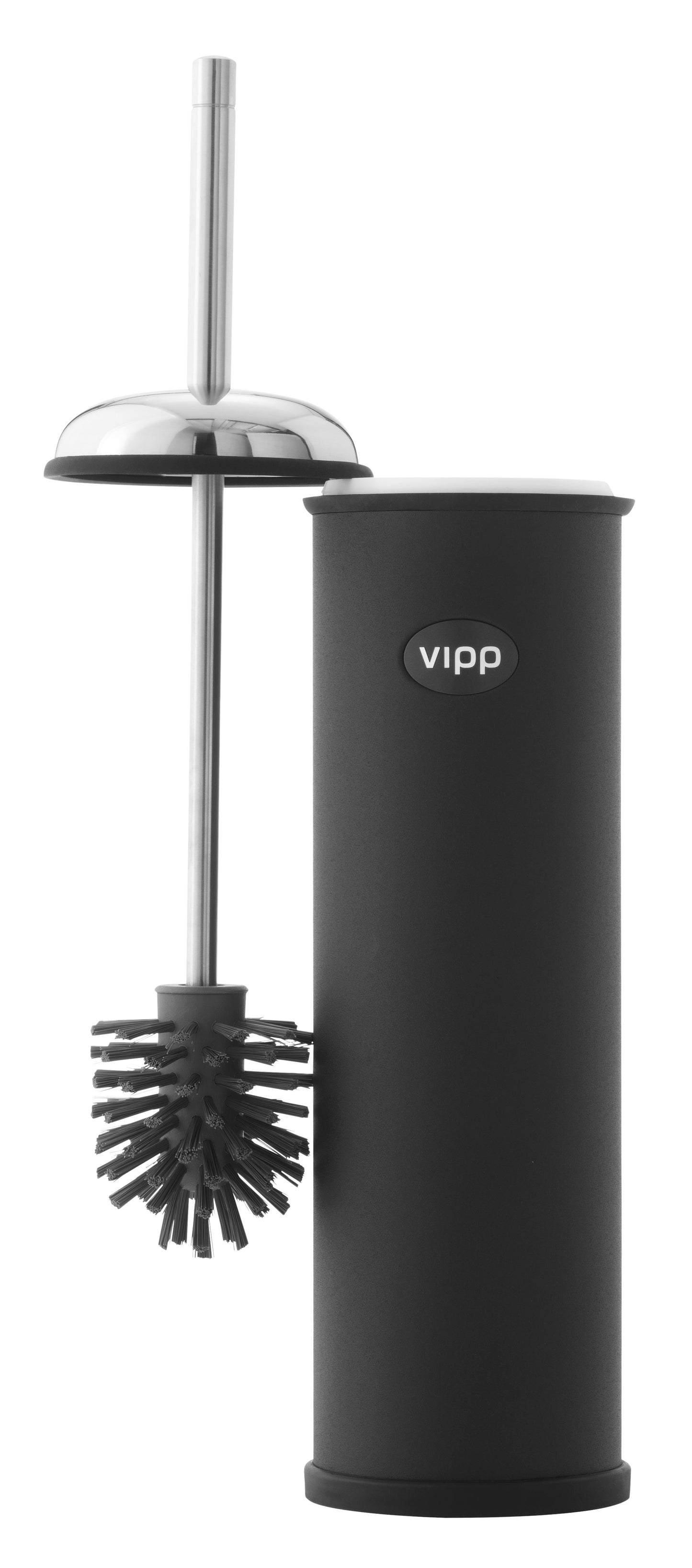 Vipp WC-Bürste für Wandbefestigung, schwarz