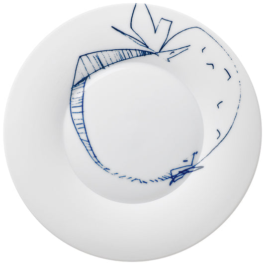 Hering Berlin Granat Teller für Brot "Apfel"