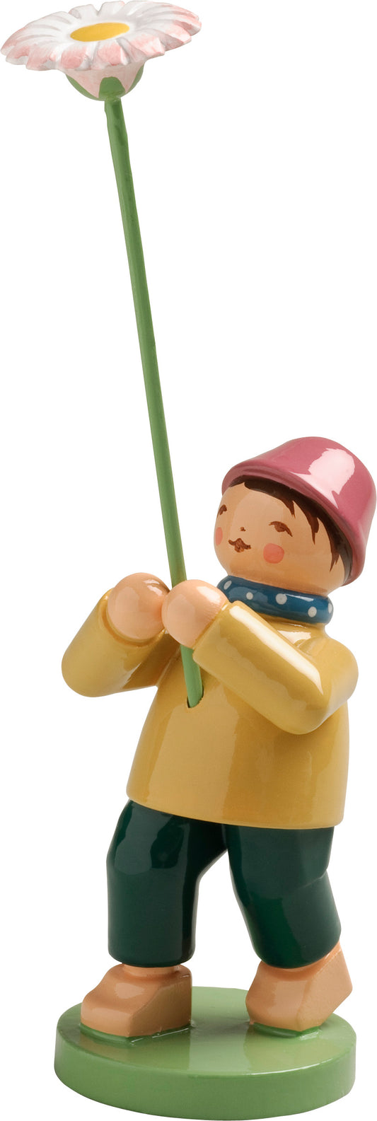 Wendt & Kühn Blumenkinder, Junge mit Gänseblümchen