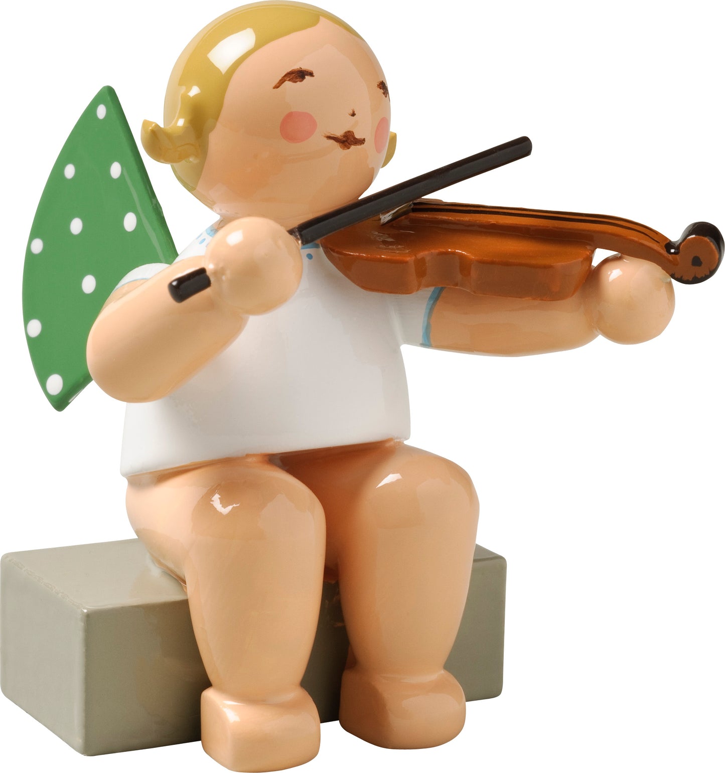 Wendt & Kühn Engel mit Bratsche, sitzend