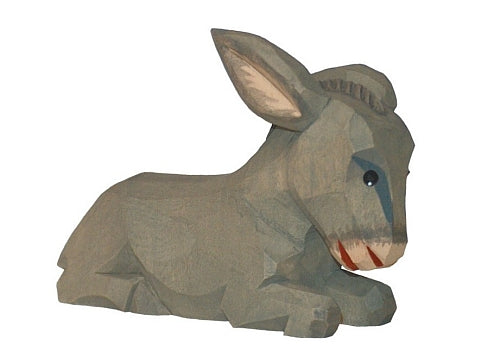 Lotte Sievers-Hahn Krippenfiguren 24cm, Esel klein liegend