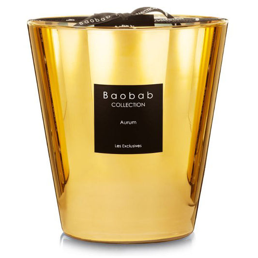 Baobab Duftkerze "Les Exclusives" AURUM, Max 16