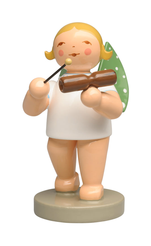 Wendt & Kühn Engel mit Holzröhrentrommel