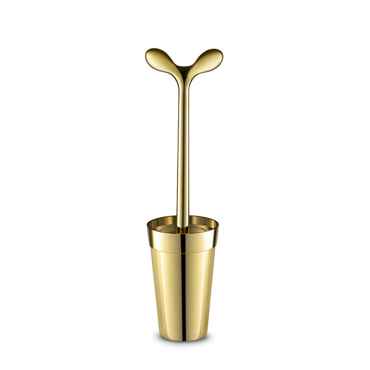 Alessi 100   Merdolino Gold - Klosettbürste