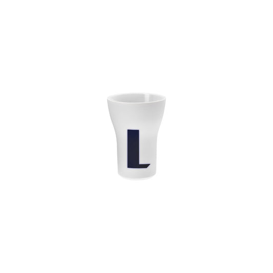 Hering Berlin - Letter Cups, Becher, groß Buchstaben A-Z, Ä, Ü, Ö - Buchstabe L