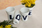 Hering Berlin - Letter Cups, Becher, groß Buchstaben A-Z, Ä, Ü, Ö - Buchstabe L