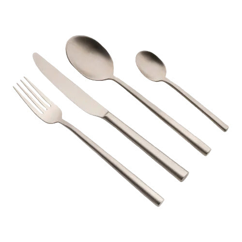 KnIndustrie Besteck 800, 24-teilig, Farbe Champagne