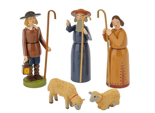 Wendt & Kühn Krippenszene klein, 5 Figuren