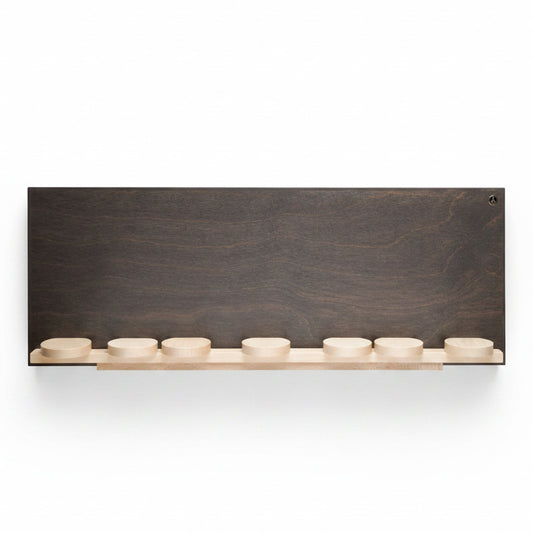 Wendt & Kühn Zubehör, Wandpräsentation groß, dunkel