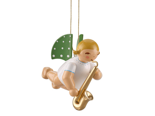 Wendt & Kühn Engel mit Saxofon, schwebend