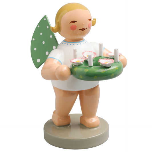 Wendt & Kühn Engel mit Kranz