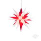 Herrnhuter Sterne – Stern A1e aus Kunststoff 13 cm, lieferbar in den Farben Weiß, Rot, Gelb, Blau, Grün, Weiß/Rot