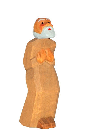 Lotte Sievers-Hahn Figur Hirte mit Spitzbart, passend zu den 12 cm Krippenfiguren