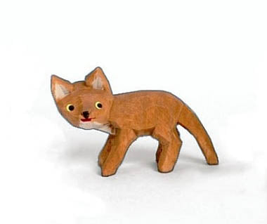 Lotte Sievers-Hahn Figur Fuchs klein, passend zu den 12 cm Krippenfiguren